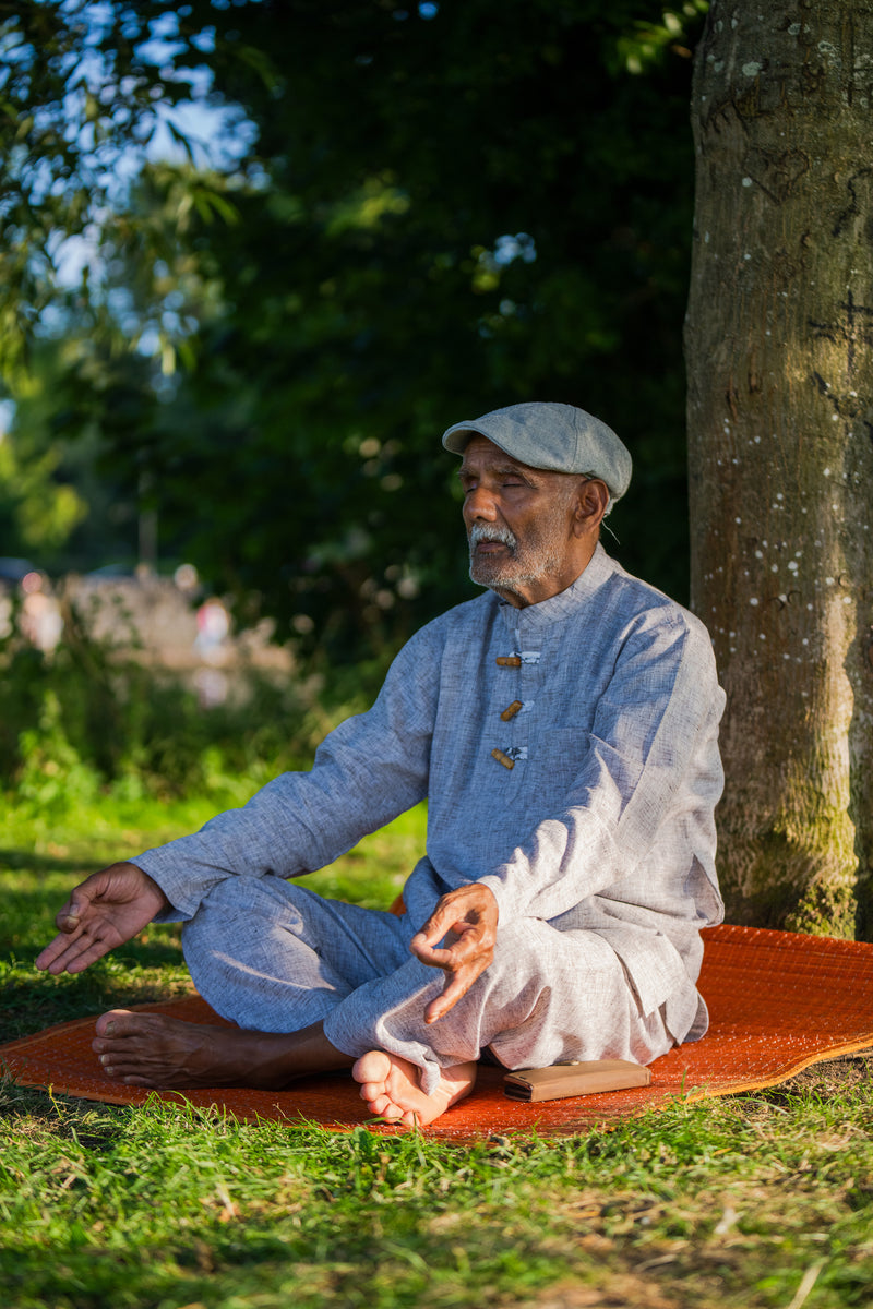 KHADI - DHARA VASTRAM - GREY