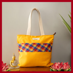 Nirvana Canvas Bag Yellow Color