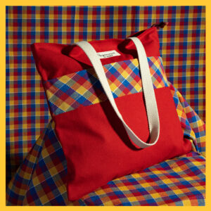 Nirvana Canvas Bag Red Color