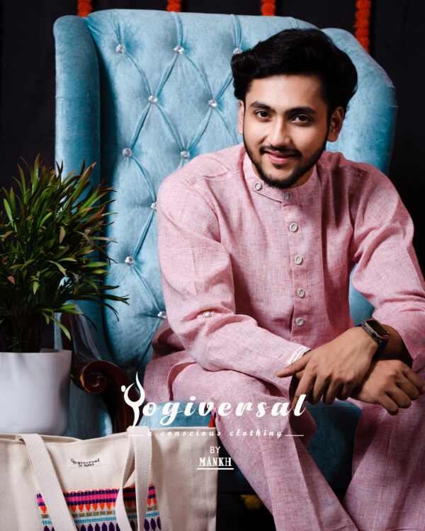 KHADI – DHARA VASTRAM - Pink